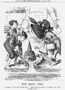 The Rising Tide, 1868. Artist John Drawing by Print Collector