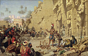 The Snake Charmer, 1872 Painting by Karl Wilhelm Gentz