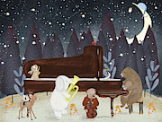 The Star Quartet Painting by Bri Buckley