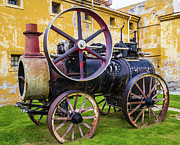 The traction engine, former Ushuaia prison, Argentina Photograph by Lyl Dil Creations