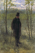 The Twilight Of Life, C.1907 Painting by Jozef Israels