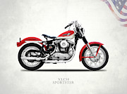 The Vintage Sportster Motorcycle Photograph by Mark Rogan