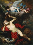 The Vision Of Saint Jerome Painting by Giovanni Battista Langetti The Vision Of Saint Jerome Painting by Giovanni Battista Langetti