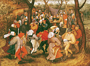 The Wedding Dance, 1607 Painting by P. The Younger Brueghel