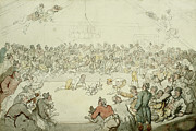 The Westminster Pitt, 1798 Painting by Thomas Rowlandson