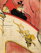Theatre programme for Le Missionnaire by Marcel Luguet -Theatre Libre, 25 April 1894-. Dimensions... Painting by Henri de Toulouse-Lautrec
