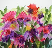 Thinking Of Spring Painting by Barrie Stark