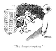 This Changes Everything Drawing by Shannon Wheeler