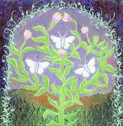 Three Signs of Luck in the Air Painting by Lise Winne
