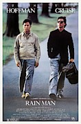 TOM CRUISE and DUSTIN HOFFMAN in RAIN MAN -1988-. Photograph by Album