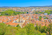 Tomar Cityscape aerial Photograph by Benny Marty Tomar Cityscape aerial Photograph by Benny Marty