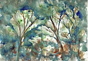 Top Tree Study Painting by Francelle Theriot Top Tree Study Painting by Francelle Theriot