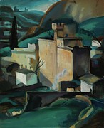 Townscape From Italy Painting by Henry Ericsson