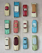 Toy Cars Mixed Media by Symposium Design