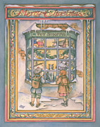 Toy Shoppe Painting by Kim Jacobs