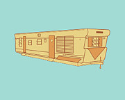 Trailer House Drawing by CSA Images Trailer House Drawing by CSA Images