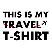 Travel Tee 2 Digital Art by Richard Reeve