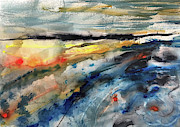 Turbulence Painting by Francelle Theriot Turbulence Painting by Francelle Theriot