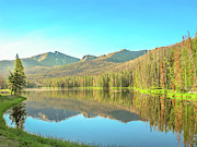 Two Ocean Lake Grand Teton Photograph by Benny Marty Two Ocean Lake Grand Teton Photograph by Benny Marty