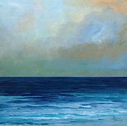 Uncluttering Sea Painting by Angeles M Pomata Uncluttering Sea Painting by Angeles M Pomata