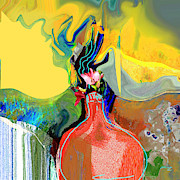 Uncorked No. 3 Mixed Media by Zsanan Studio Uncorked No. 3 Mixed Media by Zsanan Studio