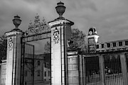 Fayetteville Arkansas Heritage In Monochrome Photograph by Gregory Ballos