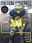 University Of Michigan Jabrill Peppers, 2016 College Sports Illustrated Cover Photograph by Sports Illustrated