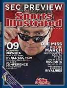 University Of Mississippi Head Coach Houston Nutt Sports Illustrated Cover Photograph by Sports Illustrated