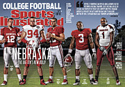 University Of Nebraska Jared Crick, 2011 College Football Sports Illustrated Cover Photograph by Sports Illustrated