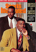 University Of Nevada Las Vegas Stacey Augmon And Larry Sports Illustrated Cover Photograph by Sports Illustrated