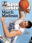 University Of North Carolina Tyler Hansbrough Sports Illustrated Cover Photograph by Sports Illustrated