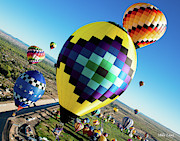 Up, Up, and Away Photograph by Mike Long