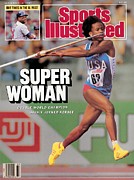 Usa Jackie Joyner-kersee, 1987 Iaaf Athletics World Sports Illustrated Cover Photograph by Sports Illustrated