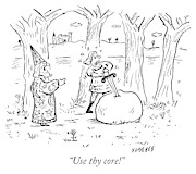 Use thy core Drawing by David Sipress