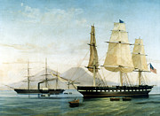 U.S.S. Congress Painting by Desimone
