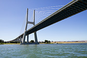 Vasco Da Gama Contemporary Cable-stayed Photograph by Alanphillips
