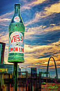 Vess Soda Bottle Photograph by Robert FERD Frank