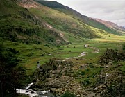 View Of Nant Ffranton Valley Photograph by Science Photo Library