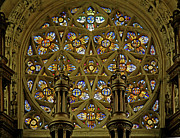 View Of The Rose Window With Suns And Monograms Of Christ And The Virgin, Eglise Notre Dame, Caudebec-en-caux, France Photograph by Unknown View Of The Rose Window With Suns And Monograms Of Christ And The Virgin, Eglise Notre Dame, Caudebec-en-caux, France Photograph by Unknown
