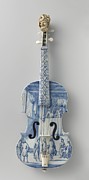 Violin, Faience Photograph by Dutch School