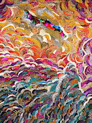 Ohun Olorun Voice of God  Tapestry - Textile by Apanaki Temitayo M