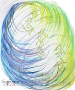 VOICE OF SHEER SILENCE cc4 Painting by Hebrewletters SL