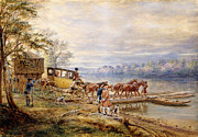 Waiting For The Ferry, 1902 Painting by Edward Lamson Henry