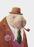 Walrus Painting by Animal Crew