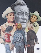 Want To Be A Cowboy Mixed Media by Bradley Boug