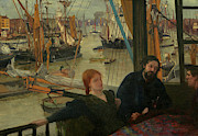 Wapping 1860 to 1864 Painting by James McNeill Whistler