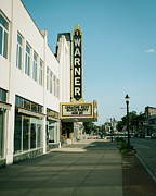 Warner Theatre Vintage Sign, Torrington, Connecticut, Usa Photograph by 