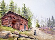 Watchdog Painting by Jeanette Ferguson