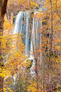 Waterfall Backdrop Photograph by Russell Pugh Waterfall Backdrop Photograph by Russell Pugh