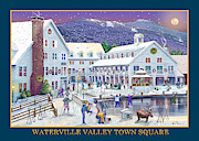 Waterville Valley at Wintertime Photograph by Nancy Griswold